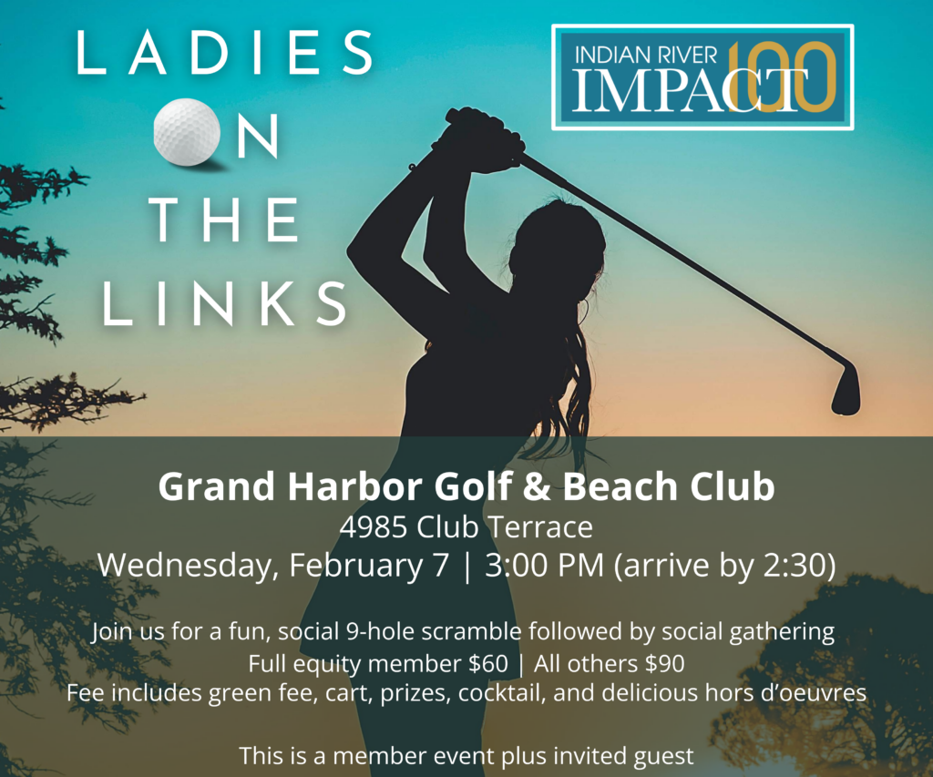 Ladies on the Links Grand Harbor Golf & Beach Club Impact 100